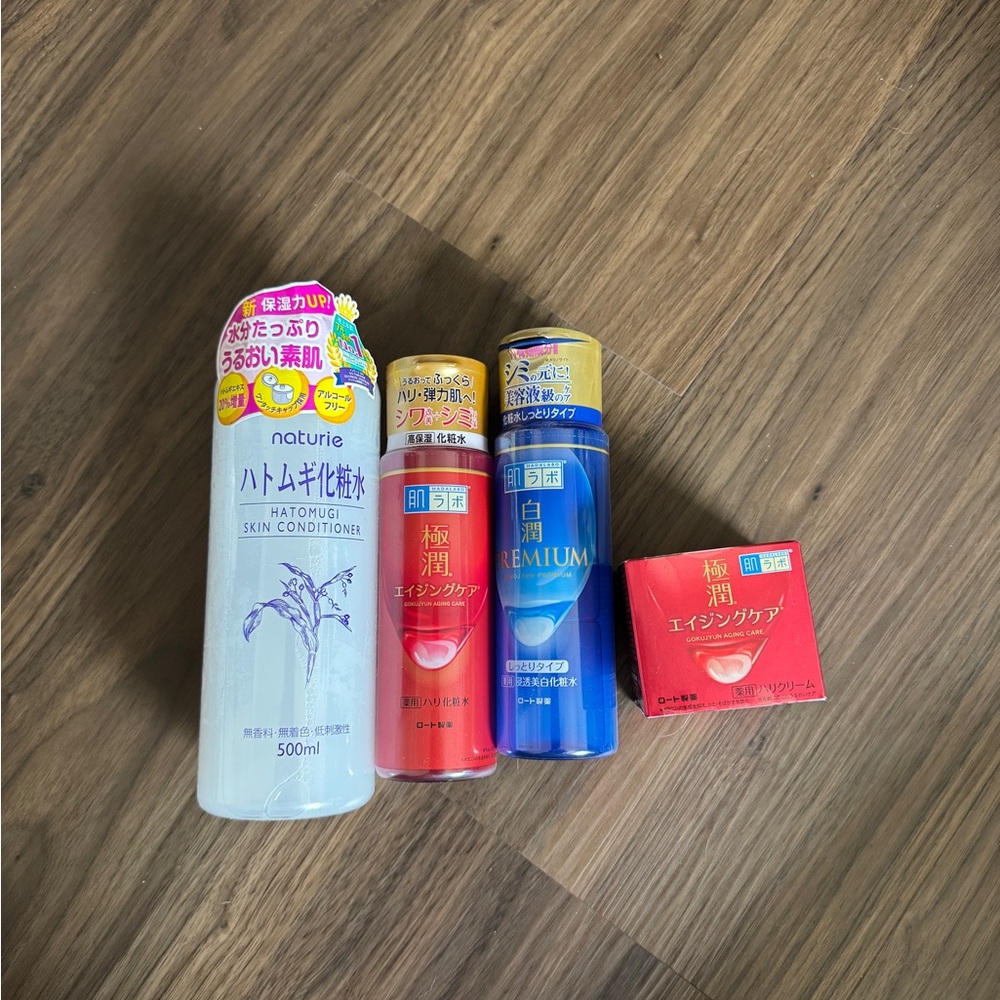 Misc Japanese skincare NATURIE, HadaLabo